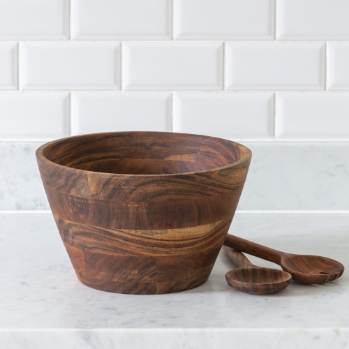 Acacia Salad Bowl Large by Grand Illusions